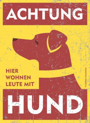 Hundewarnschild Jack Russell Terrier