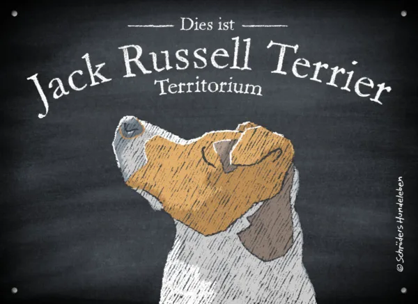 Hundeschild Jack Russell Terrier