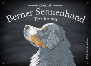 Hundeschild Berner Sennenhund