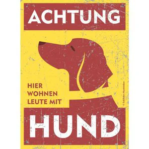 Hundewarnschilder