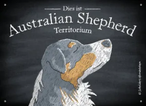Australian Shepherd Schild