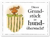 Hundeschilder Beispiel Lustige Schilder 2