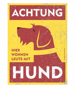 Deutsch Drahthaar Warnschild