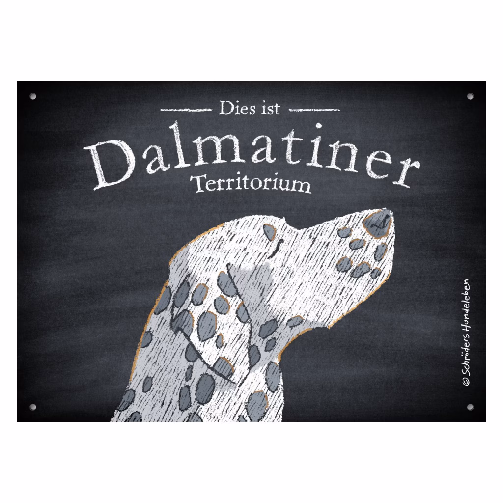 Dalmatiner Schild